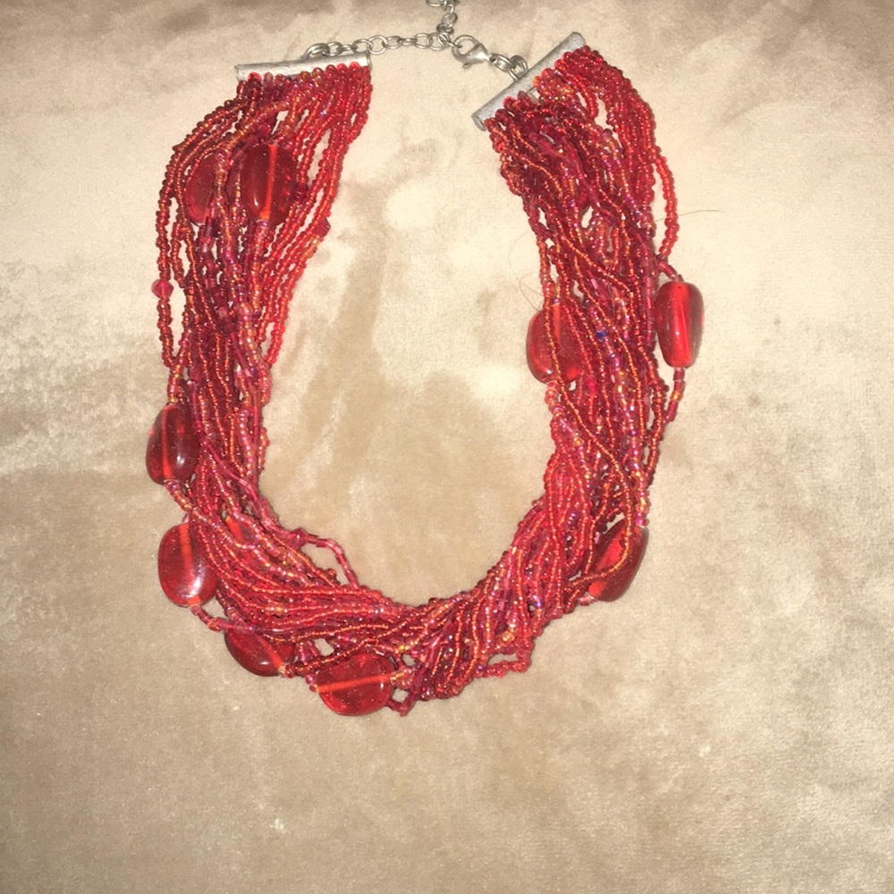 NWOT Ten Thousand Villages Beaded Necklace
